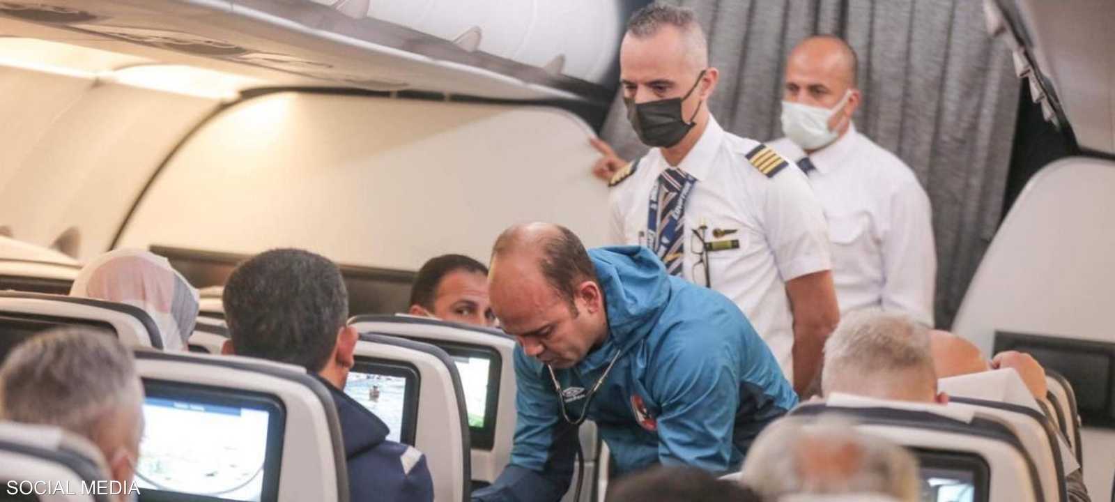 أبوعبلة ظل يتابع حالة السيدة باستمرار