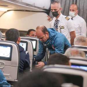 أبوعبلة ظل يتابع حالة السيدة باستمرار