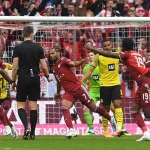 سيرج غنابري بعد تسجيله الهدف الأول في مرمى دورتموند