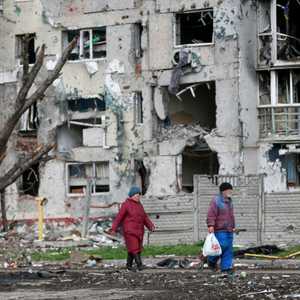 دمار هائل في ماريوبول.