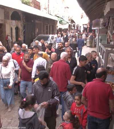 الأسواق الشعبية الفلسطينية تنشط بشكل كبير في رمضان