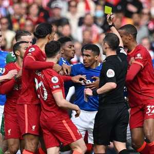 مباراة ليفربول وإيفرتون كانت "مشحونة"