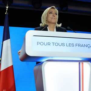 كلمة لوبان أمام مناصريها