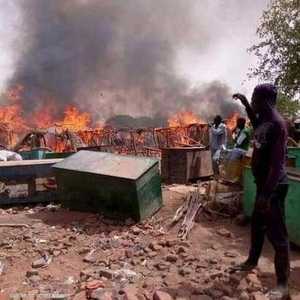 بدأ الهجوم على المنطقة في ساعات الصباح الأولى