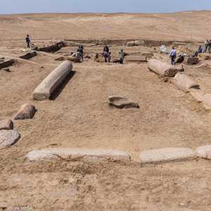 المعبد يقع في شبه جزيرة سيناء