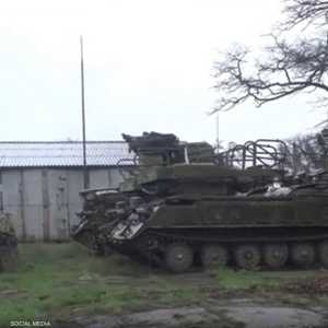 استيلاء الجيش الروسي على قاعدة أوكرانية