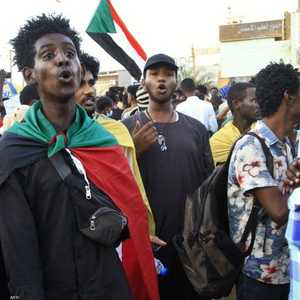 جانب من الاحتجاجات في السودان في 11 أبريل الجاري.