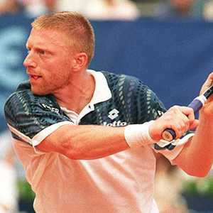 بوريس بيكر عندما كان لاعبا