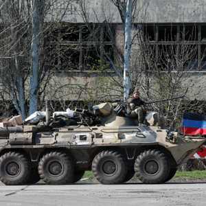 قوات روسية في جنوب أوكرانيا - أرشيفية