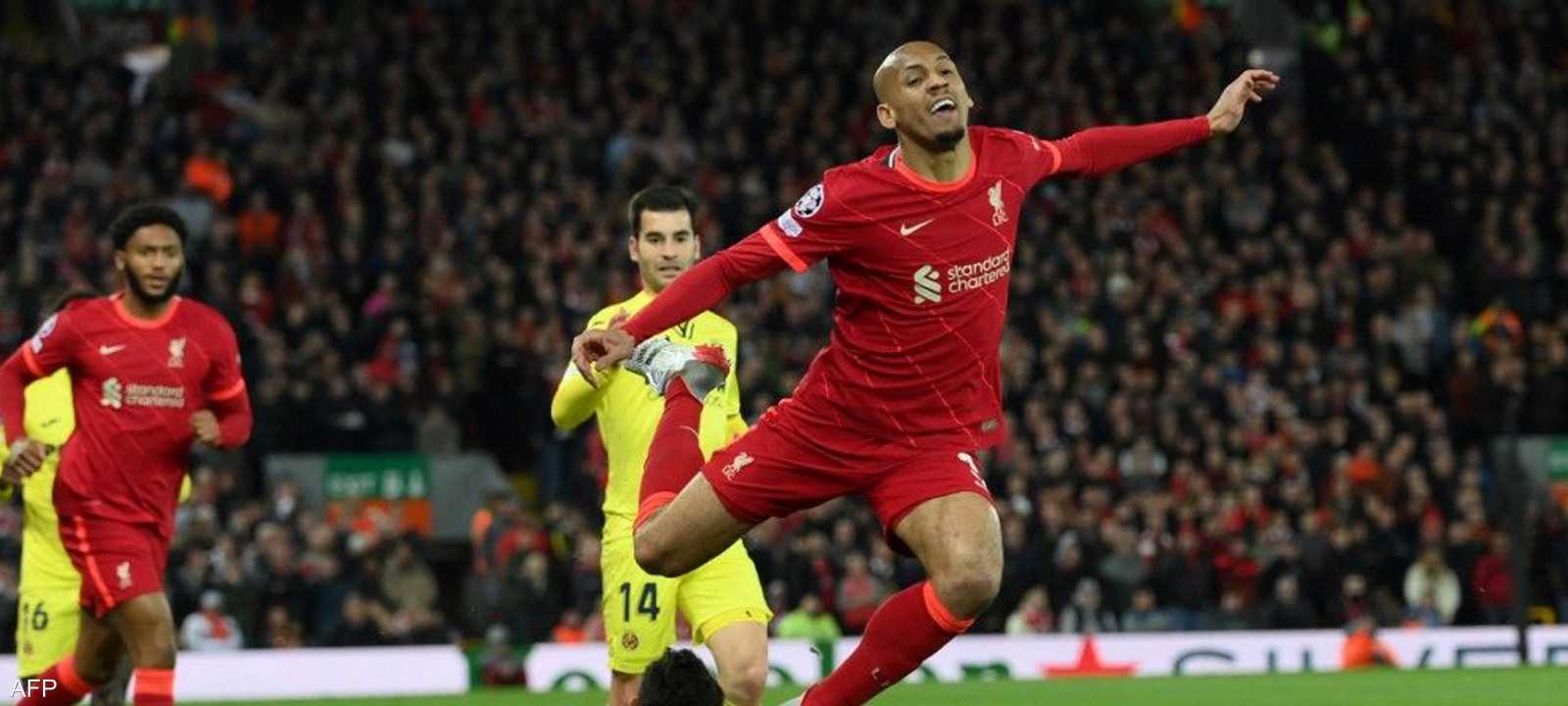 ليفربول انتصر بنتيجة 2-0 على فياريال