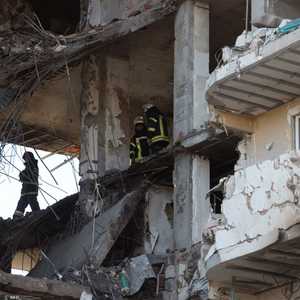 جانب من آثار القصف الروسي على أوديسا في أوكرانيا.