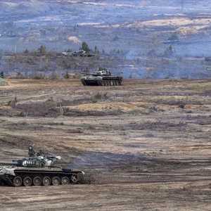 من المناورات الروسية البيلاروسية المشتركة - أرشيفية