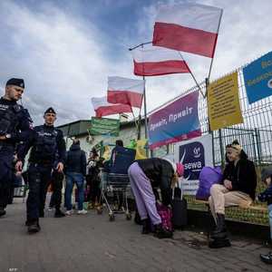 جانب من الحدود البولندية الأوكرانية.