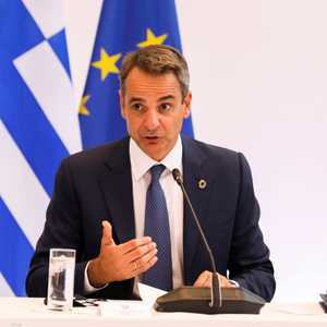 رئيس الوزراء اليوناني كيرياكوس ميتسوتاكيس
