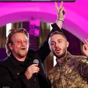 المغني الإيرلندي بونو