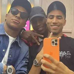 صورة نشرها مبابي من مدريد