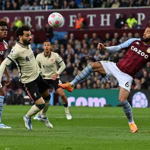 صلاح لعب في الدقائق العشرين الأخير من المباراة.