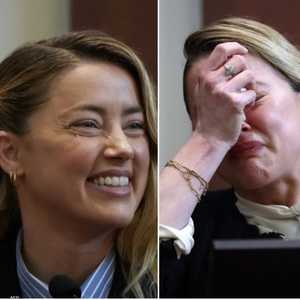 آمبر هيرد خلال الشهادة