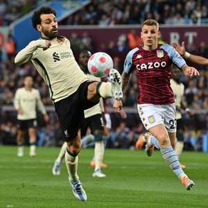 صلاح شارك لعشرين دقيقة أمام أستون فيلا