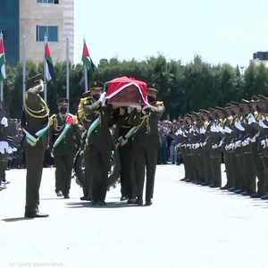 وداع رسمي وشعبي لشيرين أبو عاقلة في رام الله