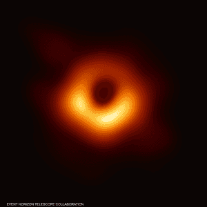 أول صورة فوتوغرافية للثقب الأسود