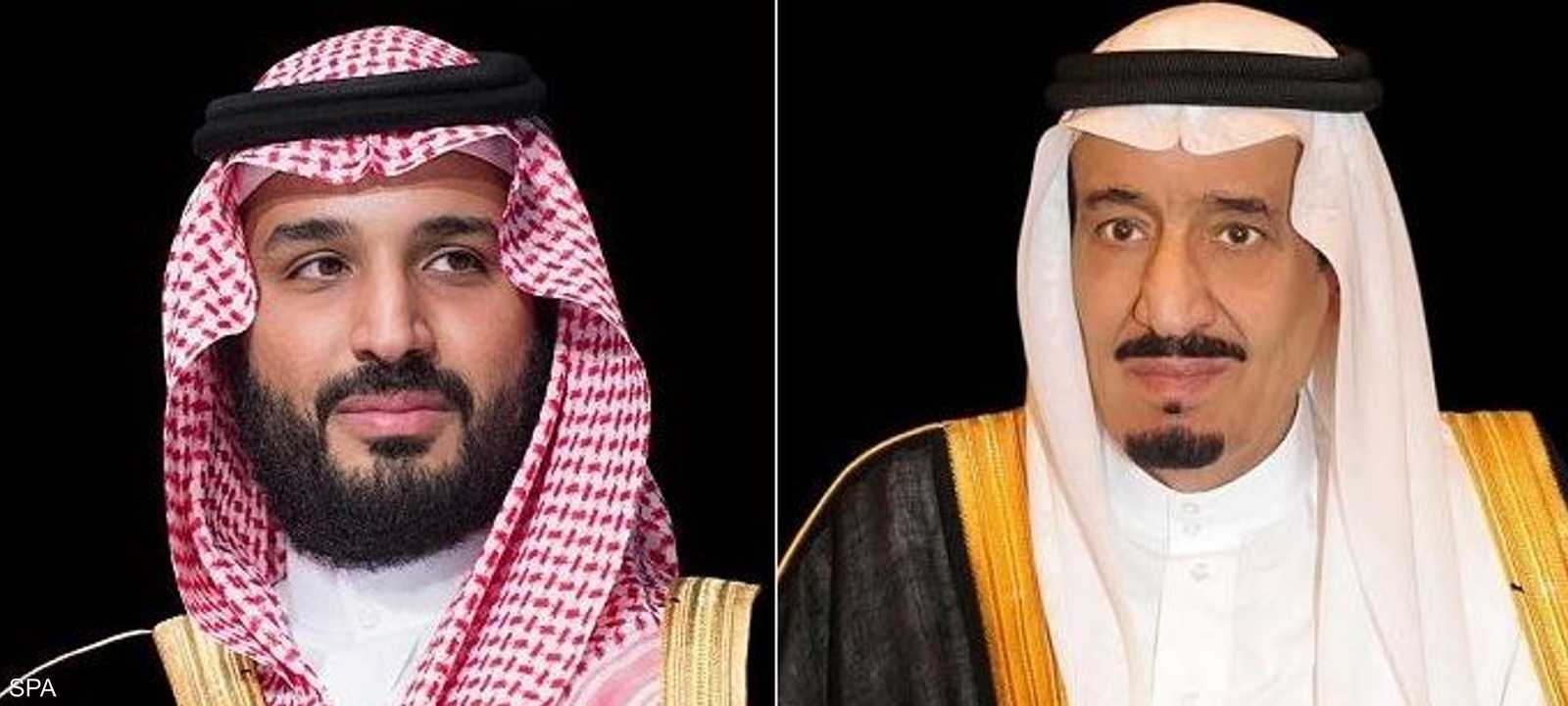 العاهل السعودي وولي العهد