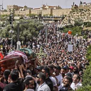 جنازة الصحفية شيرين أبو عاقلة