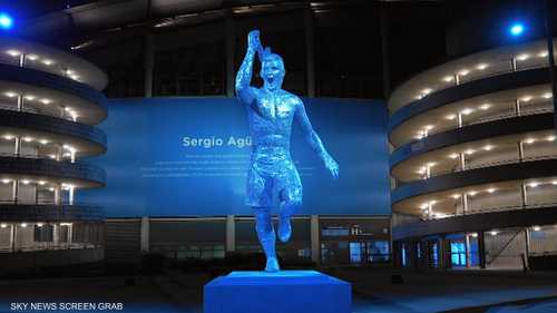 تمثال أغويرو.. السيتي يخلد اللحظة الأعظم بتاريخه