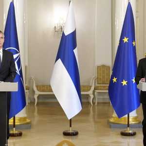 الرئيس الفنلندي وأمين عام الناتو