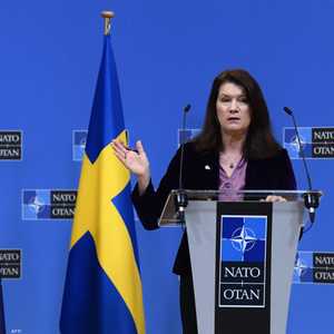 آن ليندي وزيرة خارجية السويد