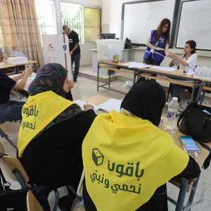 أحد مراكز الاقتراع في الانتخابات النيابية اللبنانية.