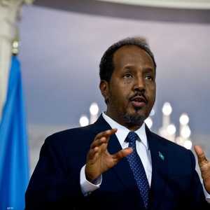 الرئيس الصومالي حسن شيخ محمود.