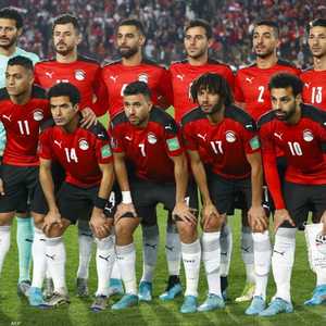 لاعبو المنتخب المصري.