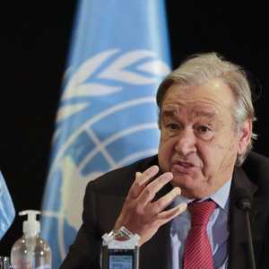 الأمين العام للأمم المتحدة أنطونيو غوتيريش.