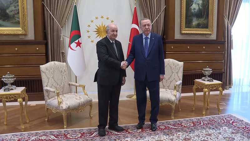 االرئيس لجزائري والرئيس التر كي
