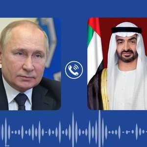 بوتن اتصل هاتفيا بالشيخ محمد بن زايد