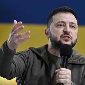 الرئيس الأوكراني فلوديمير زيلينسكي