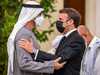 الرئيس الفرنسي زار أبوظبي لتقديم العزاء
