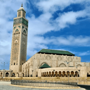 مسجد الحسن الثاني في مدينة الدار البيضاء