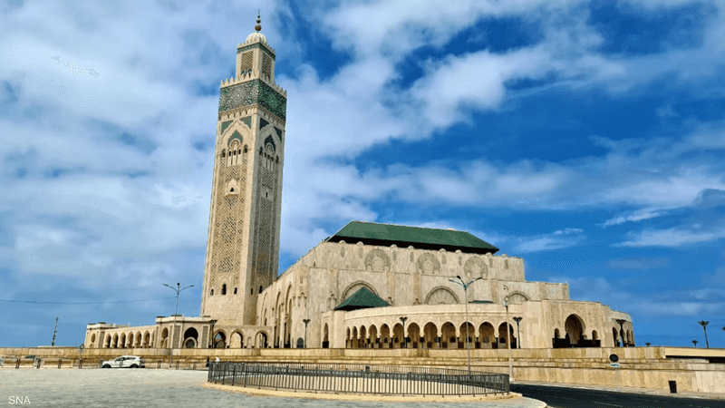 مسجد الحسن الثاني في مدينة الدار البيضاء
