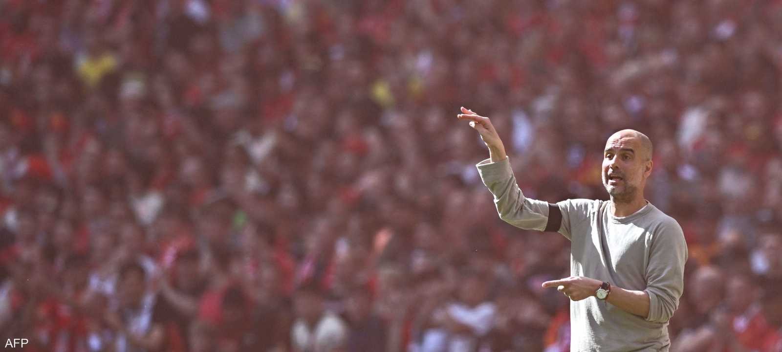 غوارديولا يحضر لمباراة حاسمة أمام أستون فيلا