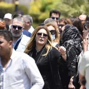 مشهد من جنازة سمير صبري