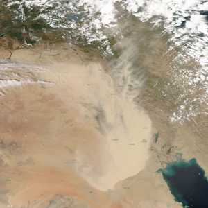 "ناسا" ترصد العواصف الترابية في العراق