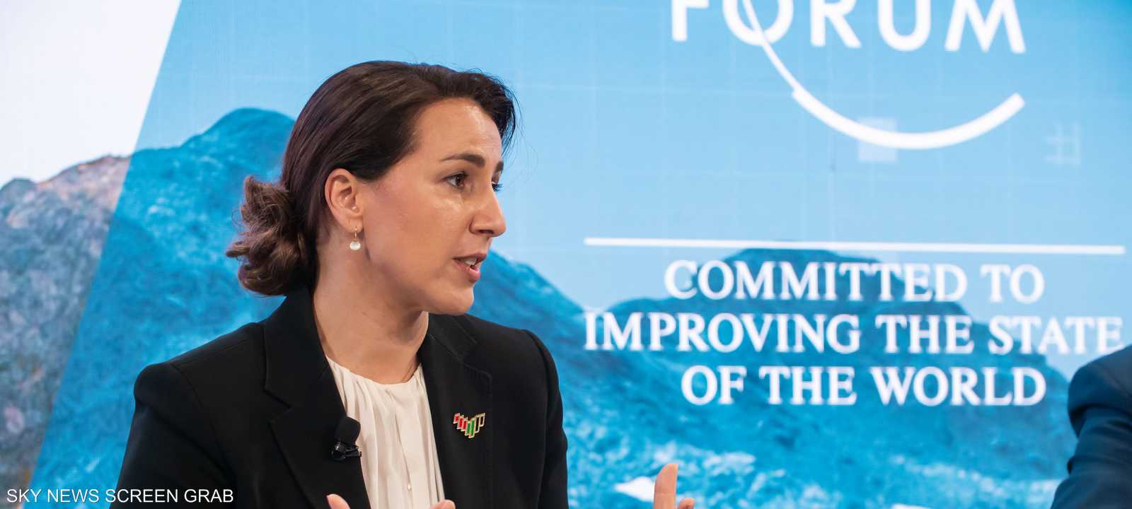 وزيرة التغير المناخي والبيئة الإماراتية، مريم المهيري