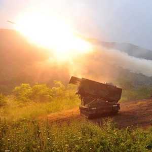 منظومة الإطلاق الصاروخي المتعدد "MLRS". أرشيفية