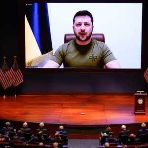 الرئيس الأوكراني فولوديمير زيلينسكي