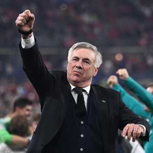 مدرب ريال مدريد الإيطالي كارلو أنشيلوتي