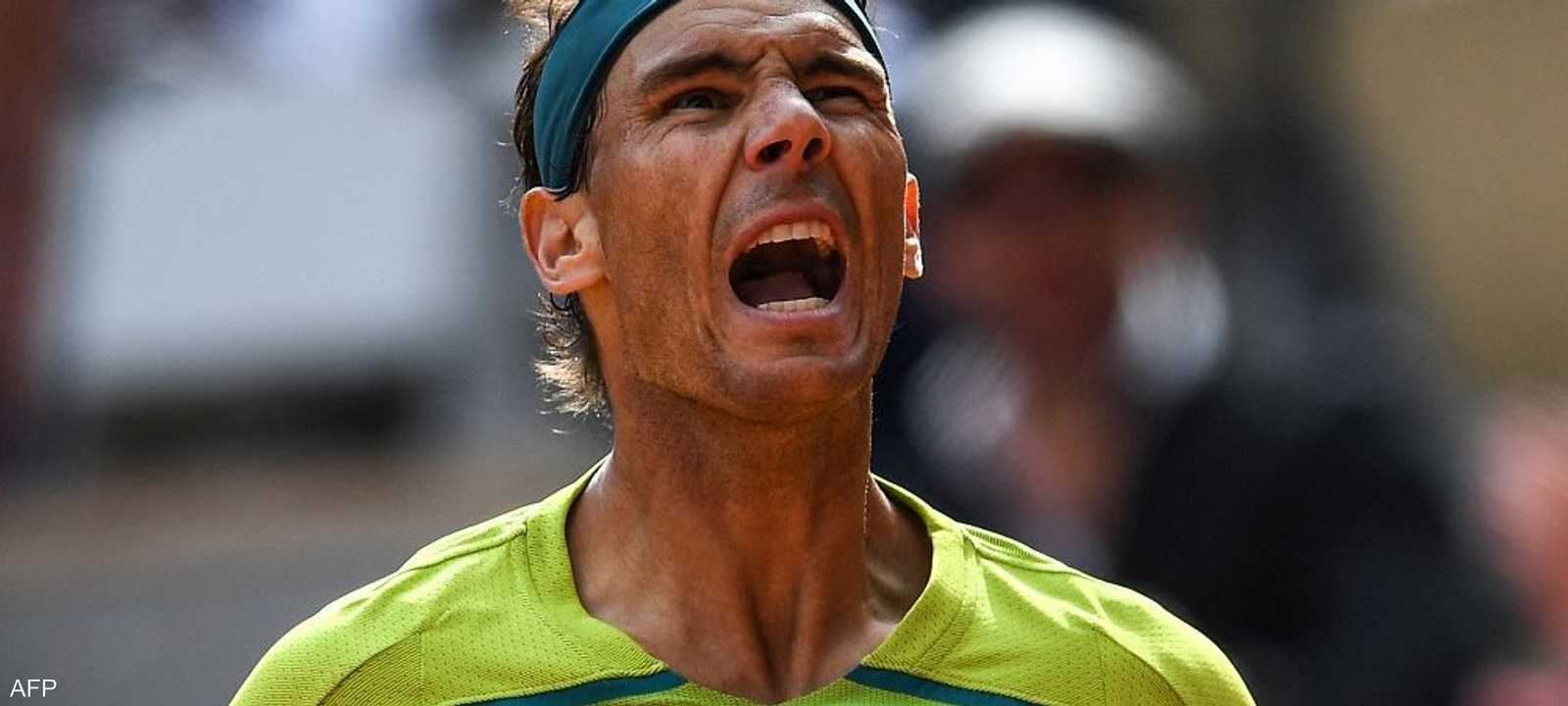 كرة المضرب الإسباني رافايل نادال.