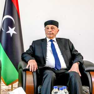 عقيلة صالح وفتحي باشاغا