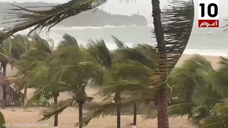 إعصار أغاثا يضرب جنوب المكسيك مصحوبا بأمطار غزيرة